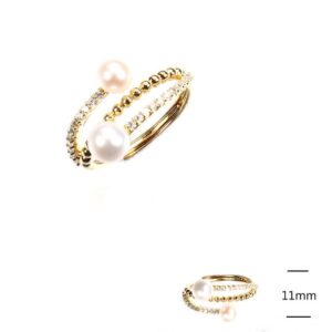 SJ41372, Ladies' Moissanite Ring, S925, Rhodium Plated, White, 2.27g