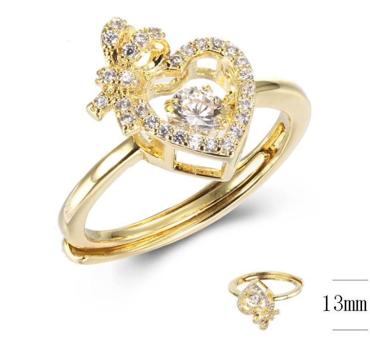 SJ41729, Ladies' Moissanite Ring, S925, Rhodium Plated, White, 2.41g