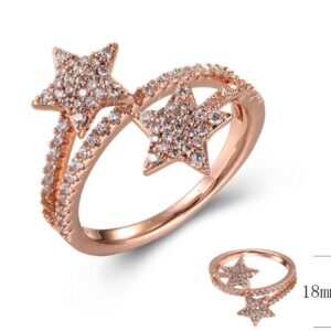 SJ39428, Ladies' Moissanite Ring, S925, Rhodium Plated, White, 2.81g