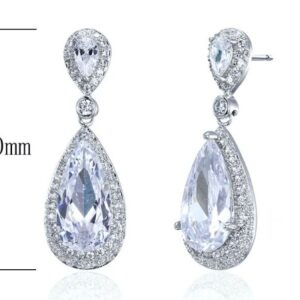 SE14304, Ladies' Moissanite Ring, S925, Rhodium Plated, White, 6.2g