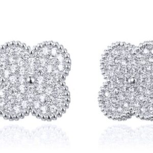 SE26392, Ladies' Moissanite Ring, S925, Rhodium Plated, White, 2.87g