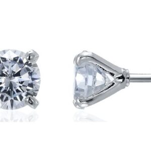 SE14911, Ladies' Moissanite Ring, S925, Rhodium Plated, White, 1.18g