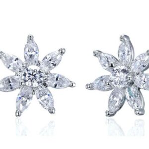 SE17879, Ladies' Moissanite Ring, S925, Rhodium Plated, White, 1.76g