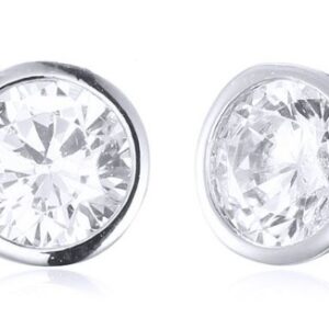 SE23509, Ladies' Moissanite Ring, S925, Rhodium Plated, White, 1.18g
