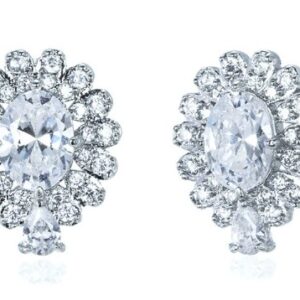 SE13790, Ladies' Moissanite Ring, S925, Rhodium Plated, White, 5g