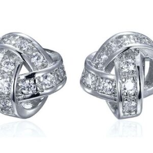 SE18231, Ladies' Moissanite Ring, S925, Rhodium Plated, White, 2.24g