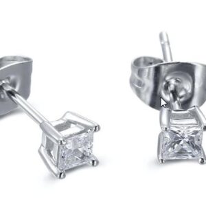 SE16907, Ladies' Moissanite Ring, S925, Rhodium Plated, White, 0.72g