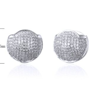 SE27735, Ladies' Moissanite Ring, S925, Rhodium Plated, White, 7.33g