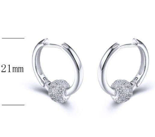 SE22447, Ladies' Moissanite Ring, S925, Rhodium Plated, White, 5.42g