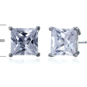 SE18468, Ladies' Moissanite Ring, S925, Rhodium Plated, White, 2.05g