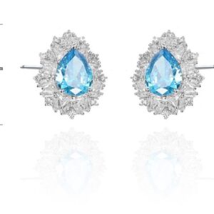 SE37499, Ladies' Moissanite Ring, S925, Rhodium Plated, White, 6.34g