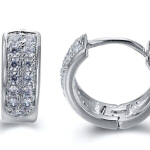 SE15586, Ladies' Moissanite Ring, S925, Rhodium Plated, White, 2.4g