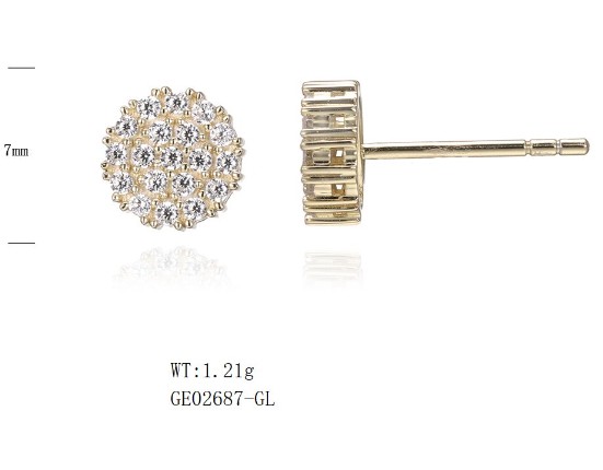 SE02687, Ladies' Moissanite Ring, S925, Rhodium Plated, White, 4.1g