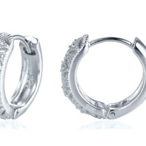 SE02128, Ladies' Moissanite Ring, S925, Rhodium Plated, White, 4.9g