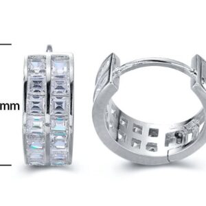 SE15546, Ladies' Moissanite Ring, S925, Rhodium Plated, White, 2.99g