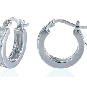 SE03391, Ladies' Moissanite Ring, S925, Rhodium Plated, White, 5.4g