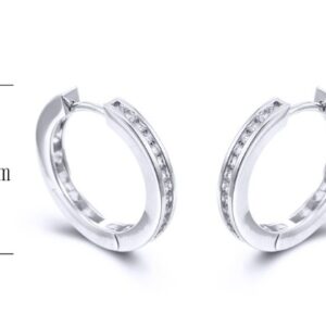 SE24836, Ladies' Moissanite Ring, S925, Rhodium Plated, White, 6.83g