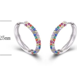 SE22452, Ladies' Moissanite Ring, S925, Rhodium Plated, White, 6.47g