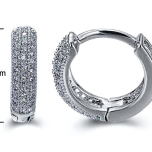 SE15571, Ladies' Moissanite Ring, S925, Rhodium Plated, White, 1.83g