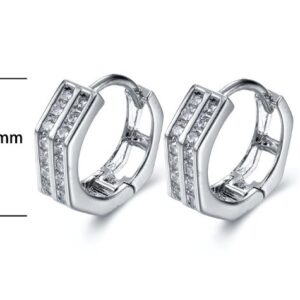 SE17187, Ladies' Moissanite Ring, S925, Rhodium Plated, White, 2.4g