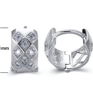SE15537, Ladies' Moissanite Ring, S925, Rhodium Plated, White, 2.17g