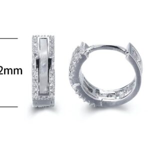 SE15507, Ladies' Moissanite Ring, S925, Rhodium Plated, White, 1.48g