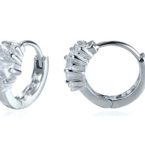 SE03625, Ladies' Moissanite Ring, S925, Rhodium Plated, White, 3.07g