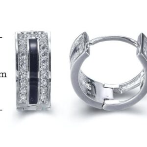 SE15509, Ladies' Moissanite Ring, S925, Rhodium Plated, White, 2.13g