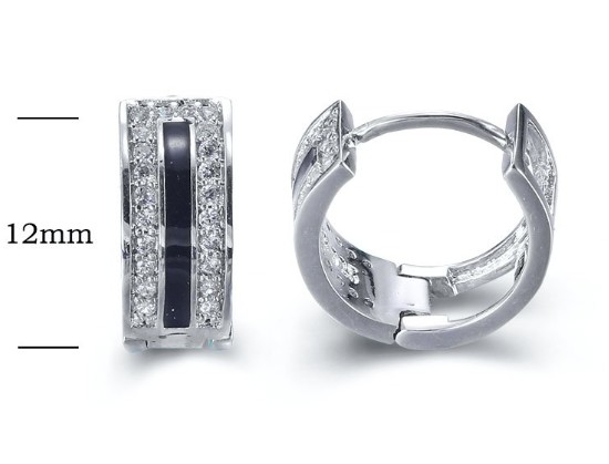 SE15509, Ladies' Moissanite Ring, S925, Rhodium Plated, White, 2.13g