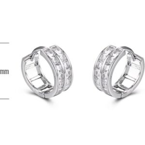 SE15559, Ladies' Moissanite Ring, S925, Rhodium Plated, White, 2.53g