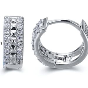 SE15560, Ladies' Moissanite Ring, S925, Rhodium Plated, White, 1.87g