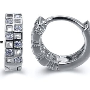 SE15538, Ladies' Moissanite Ring, S925, Rhodium Plated, White, 1.43g