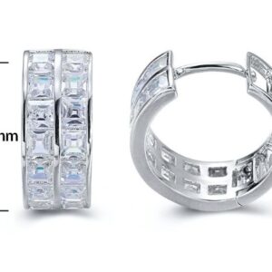 SE15545, Ladies' Moissanite Ring, S925, Rhodium Plated, White, 3.16g