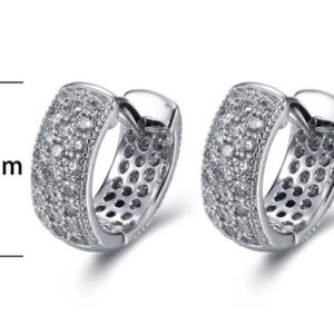 SE17186, Ladies' Moissanite Ring, S925, Rhodium Plated, White, 1.98g