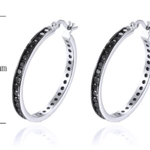 SE12612, Ladies' Moissanite Ring, S925, Rhodium Plated, White, 5.56g