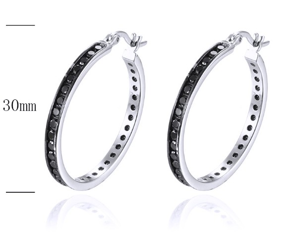 SE12612, Ladies' Moissanite Ring, S925, Rhodium Plated, White, 5.56g