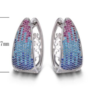 SE21323-C, Ladies' Moissanite Ring, S925, Rhodium + Black Rhodium Plated, Silver, 10.54g