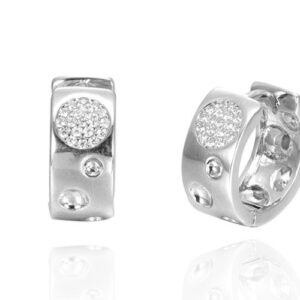 SE40082, Ladies' Moissanite Ring, S925, Rhodium Plated, White, 5.5g