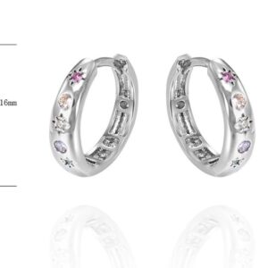 SE38442, Ladies' Moissanite Ring, S925, Rhodium Plated, White, 3.23g