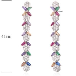 SE30391, Ladies' Moissanite Ring, S925, Rhodium Plated, White, 3.16g