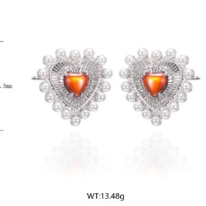SE44862, Ladies' Moissanite Ring, S925, Rhodium Plated, White, 3g