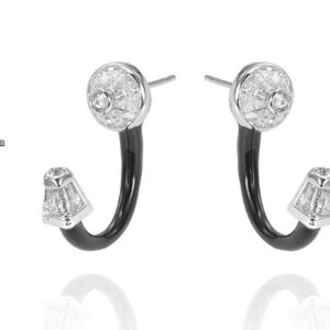 SE40513, Ladies' Moissanite Ring, S925, Rhodium Plated, White, 7.08g