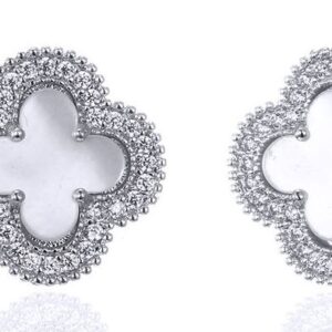 SE26958, Ladies' Moissanite Ring, S925, Rhodium Plated, White, 2.51g