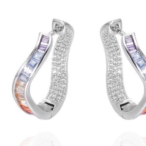SE40540, Ladies' Moissanite Ring, S925, Rhodium Plated, White, 5.5g