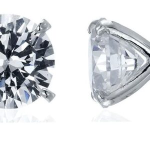 SE14915, Ladies' Moissanite Ring, S925, Rhodium Plated, White, 3.75g