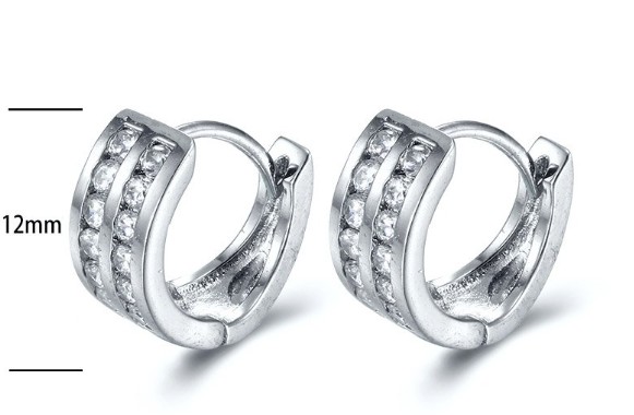 SE17938, Ladies' Moissanite Ring, S925, Rhodium Plated, White, 3.74g