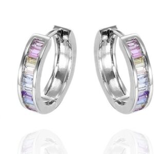 SE37706, Ladies' Moissanite Ring, S925, Rhodium Plated, White, 3.18g