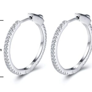 SE20068, Ladies' Moissanite Ring, S925, Rhodium Plated, White, 5.77g