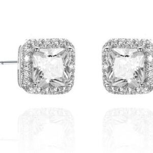 SE39779, Ladies' Moissanite Ring, S925, Rhodium Plated, White, 11.88g