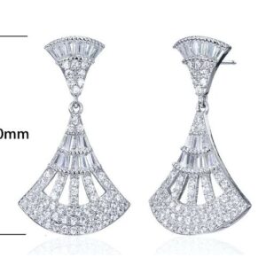 SE17512, Ladies' Moissanite Ring, S925, Rhodium Plated, White, 5.21g